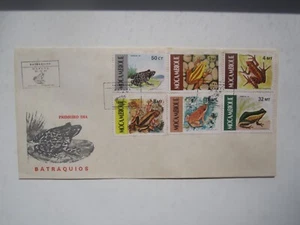 MOSAMBIK FRÖSCHE FDC COVER - Bild 1 von 1