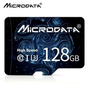128GB MicroData High Speed Memory Card With Adapter - Picture 1 of 2