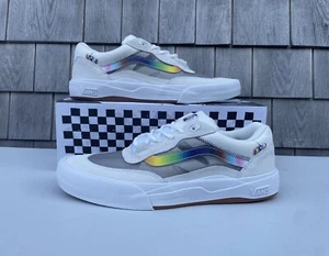 Vans Wayvee Sneakers White/Mulitcolor VN0A5JIAE4E Shoes Men's Size 9 NEW - Picture 1 of 18