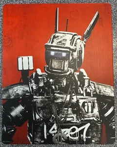 Chappie Blu-ray Steelbook Target Exclusive Pre-Owned Excellent Cond Free Ship - Picture 1 of 3