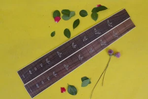 Electric Guitar Parts: 24 - Fret 24.75" Rosewood Fretboard, Bird Inlay - Picture 1 of 10