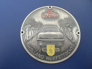 1971 Regionale Automobielsport Club West Holland Herfsttocht Car Rally Badge - Picture 1 of 5
