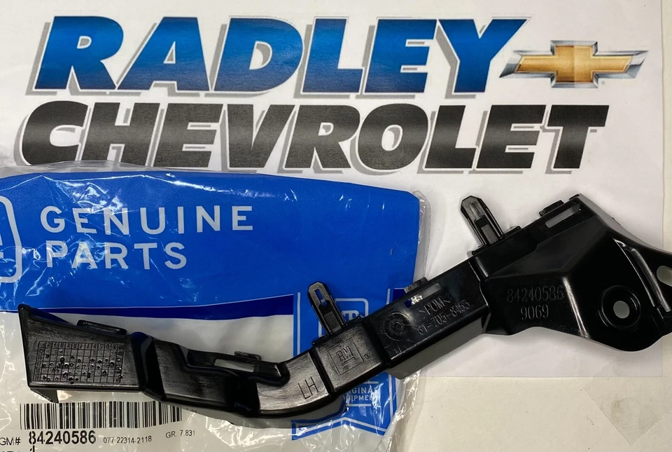 NOVO PARA-CHOQUE DIANTEIRO GM OEM 17-18 ACADIA - SUPORTE GUIA ESQUERDO GMC 84240586 - Imagem 1 de 1