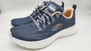 Skechers Schuhe Damen 6 Lite Foam Lightweight Air-Cooled Running Sneaker blau - Bild 1 von 7