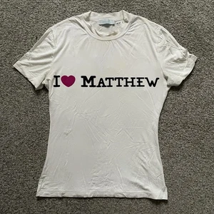 Emilio Pucci T Shirt Damen M I Love Matthew Firenze Italy » - Bild 1 von 7