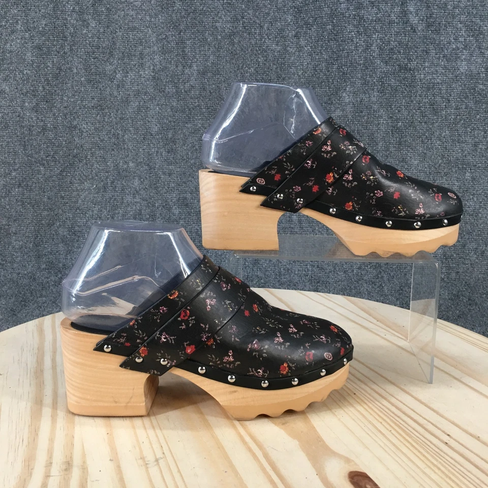 Aerosoles x Laura Ashley Zapatos Mujer 6 M Pedro Zuecos Negro Estampado Floral Informal Foto 1 de 4