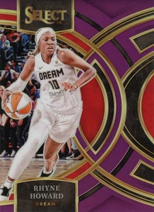 PANINI 2024 WNBA SELECT RHYNE HOWARD #140 41/149 PREMIER LEVEL PURPLE PRIZM - Picture 1 of 2