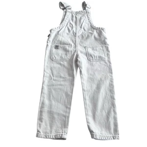 MNG unisex neutral cotton overalls size 2/3 - Picture 1 of 9
