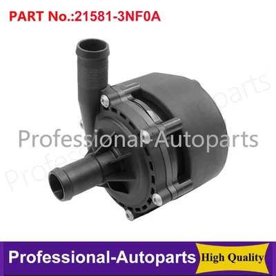 Bomba de agua de refrigeración para Nissan LEAF 2014-18 INFINITI Q50 21581-3NF0A 2013-17 Foto 1 de 4