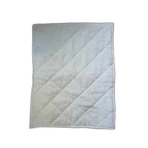 Paar DKNY weiß gesteppt Standard Kissenbezüge Polyester 20"X26" modern - Bild 1 von 4