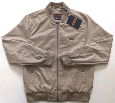 CHAQUETA CORTAVIENTOS ZEGNA HOMBRE BEIGE CREMALLERA COMPLETA TALLA 2XL Foto 1 de 4