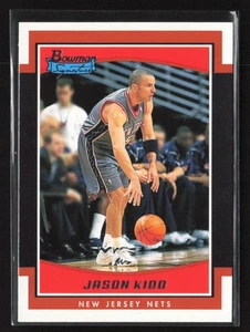2002 Bowman Signature Edition #SE-JK Jason Kidd Parallel - Picture 1 of 2