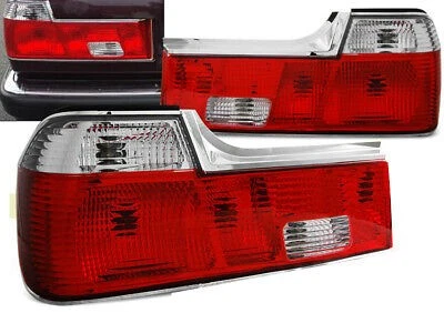 LUCI POSTERIORI per BMW 7 E32 Berlina 1986-1992 1993 1994 VR-1764 Rosso bianco Foto 1 de 1