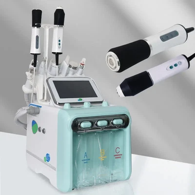 Máquina de oxígeno para agua máquina facial de oxierosol limpieza facial levantamiento cuidado de la piel Foto 1 de 4