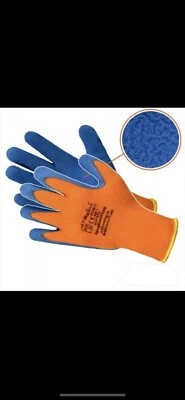 Winterhandschuhe Arbeitshandschuhe Winter Thermo gefüttert, Gr. 9-10.   12 Paar - Bild 1 von 2