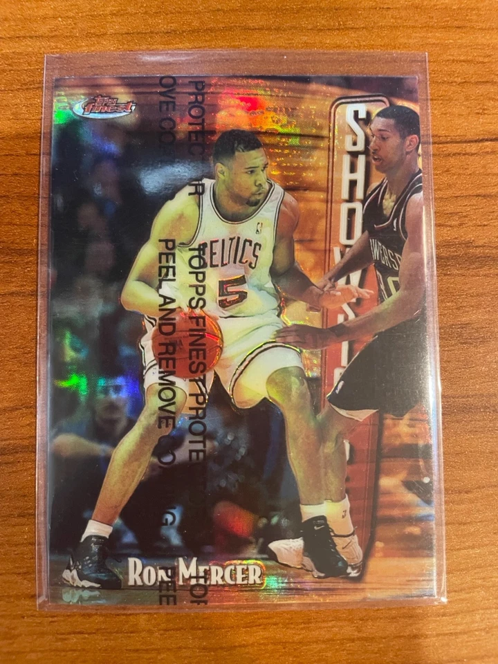 Topps Finest Ron Mercer #272 1997-98 refractor novato Foto 1 de 1