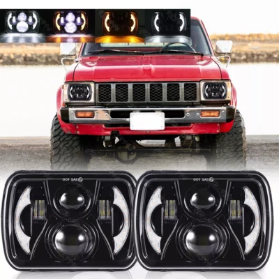 Faros LED 7x6" Hi/Lo para camioneta Toyota 1982-95/Tacoma 4Runner 1984-1991 Foto 1 de 4