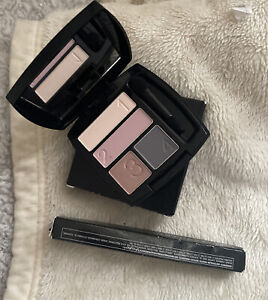 Avon True Perfect Wear Eyeshadow Quad Nearly Naked & Pink Cashmere lip pencil