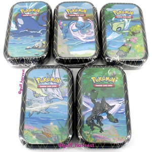 LOT/BUNDLE (5) Pokemon TCG Shining Fates Mini Tins, Full Art Set - NEW/SEALED - Picture 1 of 3