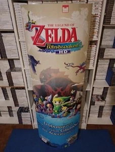 POS PLV Totem Display Store The Legend of Zelda Wind Waker HD Nintendo Wii U - Imagen 1 de 3