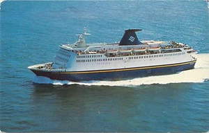 M V Bluenose Yarmouth Nueva Escocia Bar Puerto Maine Postal Ferry - Imagen 1 de 2