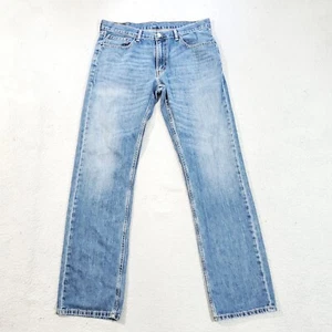 Levis 559 Jeans Mens 34x36 Blue Denim Relaxed Straight Fit Medium Wash Mid Rise - Picture 1 of 21