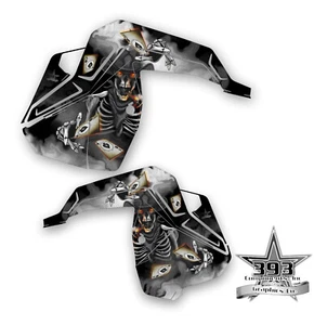 2021 - 2023 POLARIS MATRYX Side Panel Wrap Graphics Decal Sticker Outlaw Aces - Picture 1 of 9