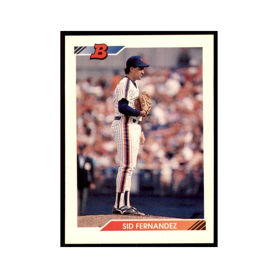 1992 Bowman Sid Fernandez Baseball Cards #296 - Image 1 of 3