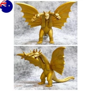 18cm King Godzilla Super Monster Ghidorah 3 Head Dragon Action Figures Kids Toy - Picture 1 of 6