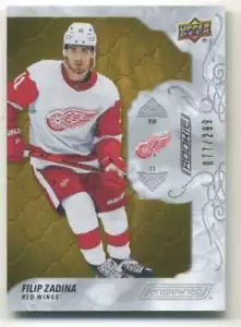 2019-20 Upper Deck Engrained Filip Zadina RC 77/299 #77 - Picture 1 of 2