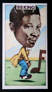 BB KING  Blues Legend  Original 1970's  Illustrated Card   EXC