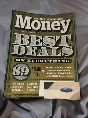 Money Magazine May 2012 Best Deals on Everything 89 Smart Buys 108p Foto 1 de 4