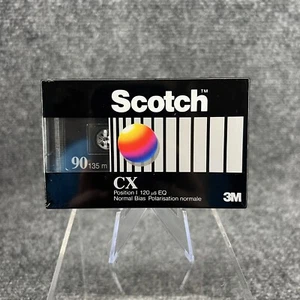 Scotch CX 90 Nastro audiocassetta vuoto bias normale tipo I nuovo sigillato - Foto 1 di 7