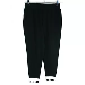 Neu Denim & Co. Damen XSP Petite Jogginghose Active Fitness schwarz Pull-On Komfort - Bild 1 von 6