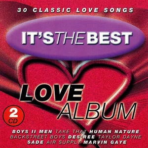 (70's,80's & 90's) IT'S THE BEST LOVE ALBUM / VARIOUS ARTISTS - 2 CD SET - Picture 1 of 2