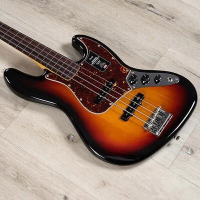 Mint Fender American Professional II Jazz Bass Fretless Rosewood 3-Color Sunbrst - Image 1 of 4