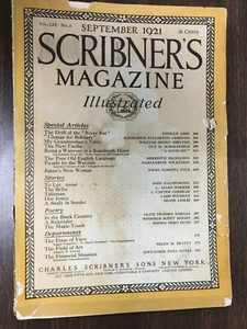 Scribner's Magazine - September 1921 - Picture 1 of 3