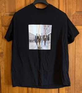 Herren The BEATLES Kurzarm schwarz Baumwolle T-Shirt Etikett Größe 2XL - Bild 1 von 4