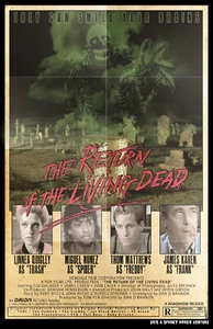 Póster reproducción terror El regreso de los muertos vivientes 11 x 17 Grindhouse Gore - Imagen 1 de 1