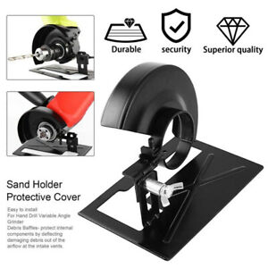 Angle Grinder Cutting Machine Cutting Bracket Sand Stand Base + Protective Co TN