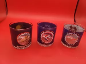 LOT Of VINTAGE Apollo 13, 15, 16 Rocks Glasses Beautiful - Picture 1 of 6
