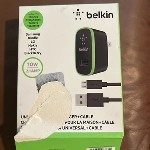 Belkin Universal Home Charger +10 W,2.1 AMP,Open Box - Picture 1 of 4
