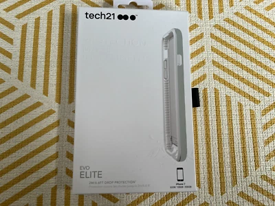 Genuine Tech 21 T21-5411 EVO Elite  ShockProof Case Cover iPhone 7 Silver - Image 1 of 4