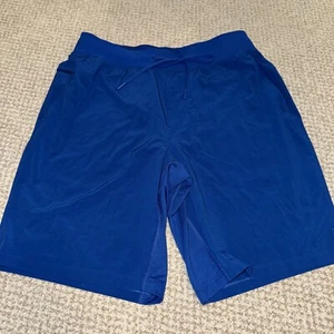 Pantalones Cortos de Entrenamiento para Correr Lululemon Para Hombre - Azul Real Grande Excelente Usado Una Vez - Imagen 1 de 5