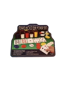 2004 Cardinal's Professional Texas Hold 'Em Poker Set Chips Sealed - Picture 1 of 7