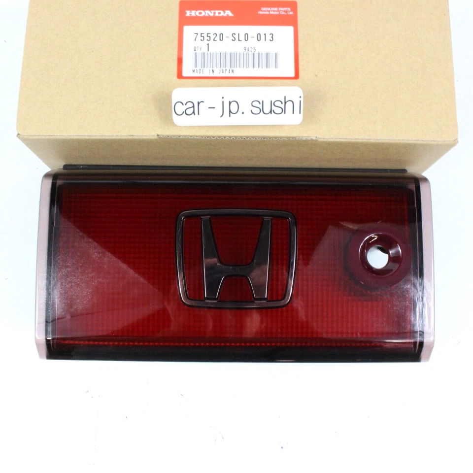 HONDA Genuine ACURA NSX NA1 NA2 Silver H PANEL GARNISH Taillight BACK CENTER OEM - Image 1 of 4