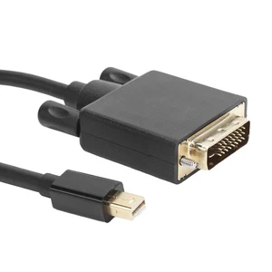 1.8m/5.9ft Mini To DVI Cable Adapter Copper Conductor 4K 1080P With ABS H NEW - Afbeelding 1 van 12