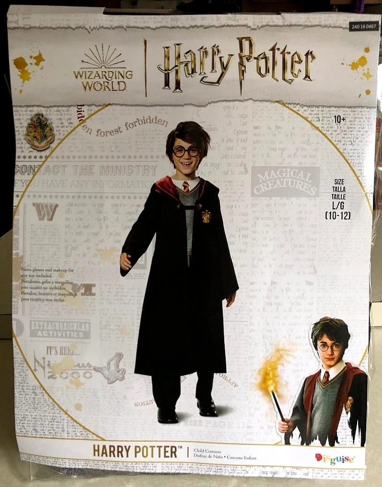 Disguise Harry Potter Costume for Kids Classic Boys Outfit Children Large