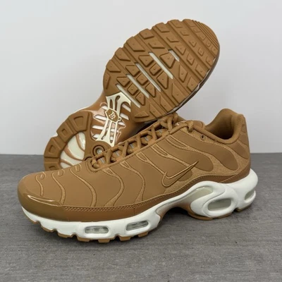 Nike Air Max Plus TN Tuned Sneakers - Flax Sail - FZ8815-200 Men's Size 8.5 - Image 1 of 4