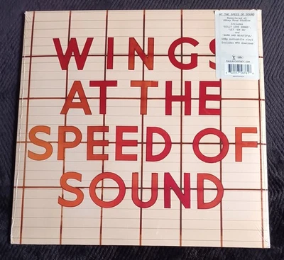 WINGS - Wings At The Speed Of Sound (2017 Capitol) 180g Vinyl - NEW - Image 1 of 3